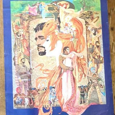 Vintage Movie Poster for Camelot
