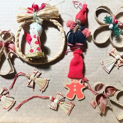 Hand Made Swedish Ornaments
