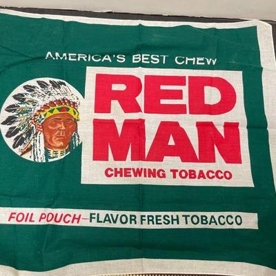 Vintage RED MAN bandana