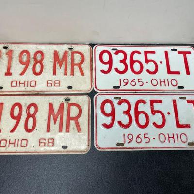 2 sets Ohio Plates