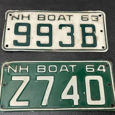 New Hampshire Boat plates