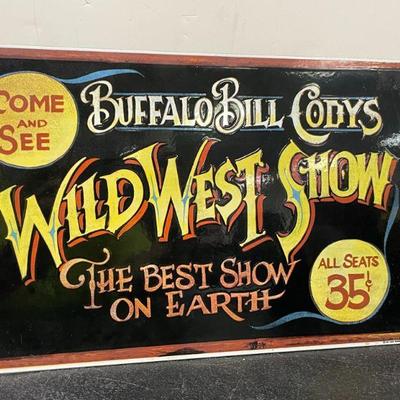 Buffalo Bill Sign