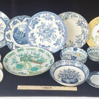 Decorative Plate Collection 15 Pcs