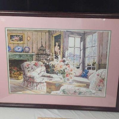 Vintage Charming Old Garden Roses Framed Prints