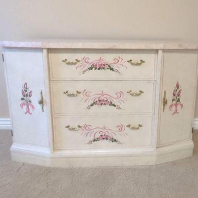 Chest of Drawers Handpainted