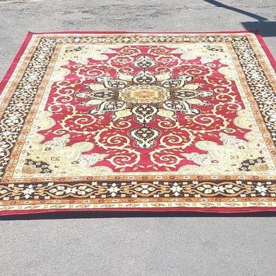 Tobis Collection Large Oriental Style Rug 7' 10"× 10' 10"