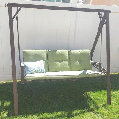 Outdoor Bench Swing