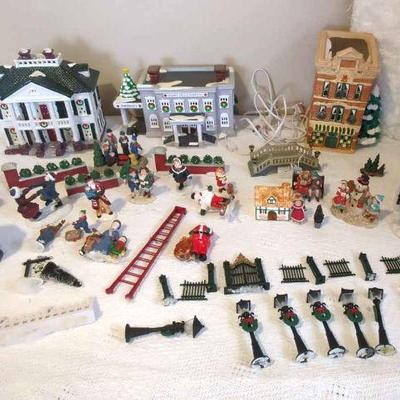 Lot Of Department 56 Villages & Accessories