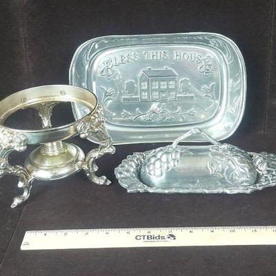 Butter Holder Chafing Dish Heater Bread Plate