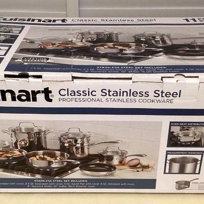 MMB041 Cuisinart Classic Stainless Steel Professional Stainless Cookware New