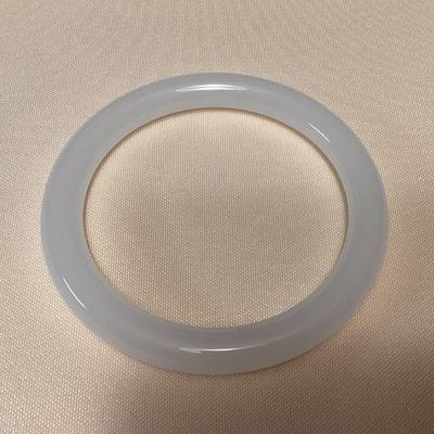 MMB016 White Jade Bangle Bracelet New 