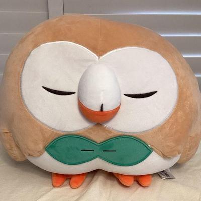 MMB161 Large Squishy Rowlet Pokémon Plush 