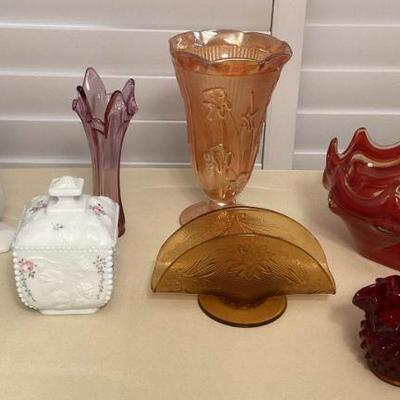 MMB087 Various Vintage Glass