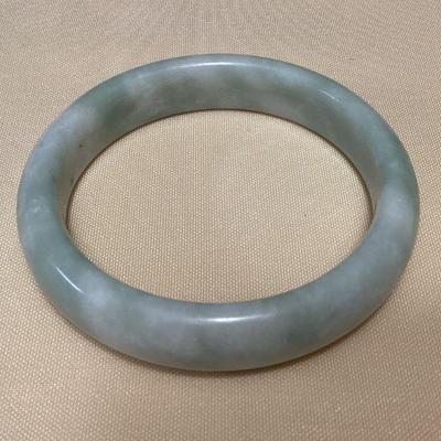 MMB019 Green Jade Bangle Bracelet New 