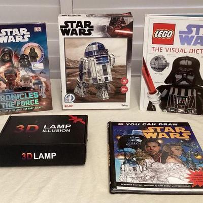 MMB114 Star Wars Puzzle, Light & Lego Mini Figures & Books