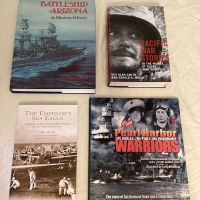 MMB183 Four Books About The Bombing Of Pearl Harbor