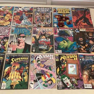 MMB056 Sixteen DC & Marvel Comic Books 