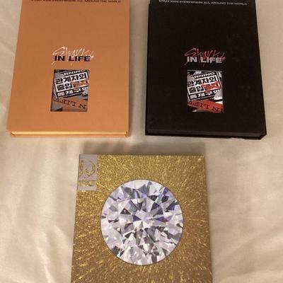MMB039 Three K-Pop CD Box Sets-Stray Kids & Kang Daniel