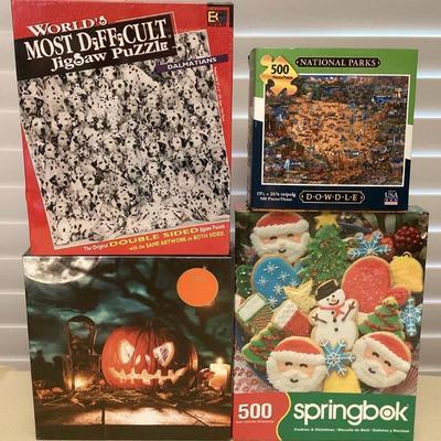 MMB134 Four New Jigsaw Puzzles 
