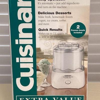 MMB030 Cuisinart Frozen Yogurt-Ice Cream & Sorbet Maker New