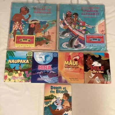 MMB071 Seven Children’s Hawaiian Hardcover Books 
