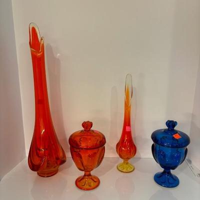 swung vases
