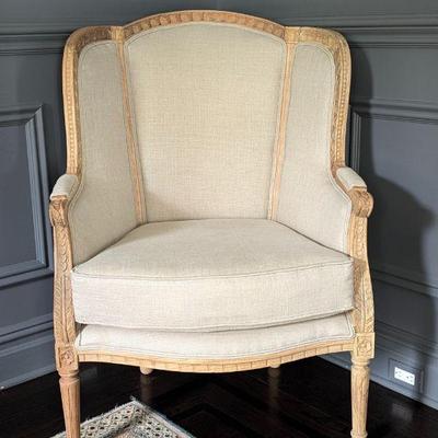 Wisteria French Country Bergere Chair