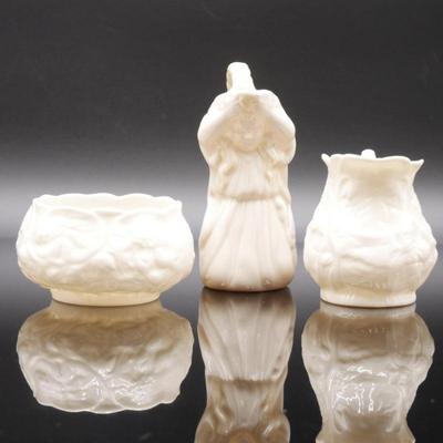 Belleek Porcelain Tableware (3pcs Total)
