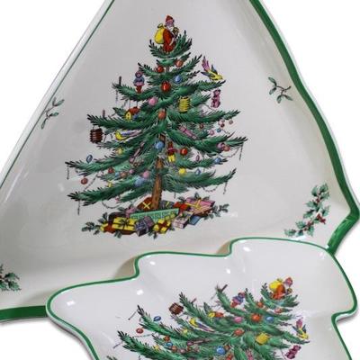 Spode Christmas Platter Set (2 Pieces)