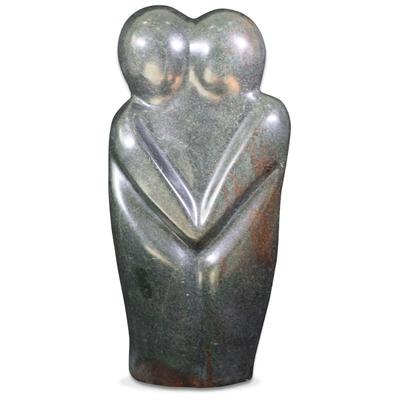 Signed African Hand-Carved Stone Statue by Fanny Mupfawa