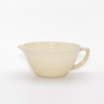 Fire King Oven Ware Creamy White Glass Mixing Bowl