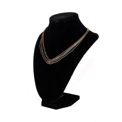 Beaded Multistrand Necklace