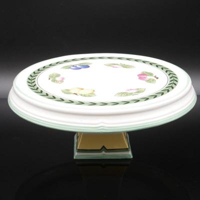 Villeroy & Boch "French Garden Fleurence" 10" Pedestal Cake Stand