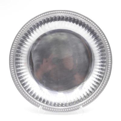 Wilton Armetale Flutes & Pearls Serving Tray