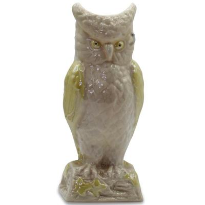 Belleek Ireland Porcelain Owl Vase