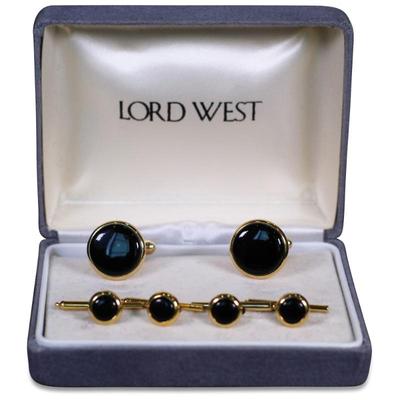 Lord West Men’s Cuff Links Tuxedo Set