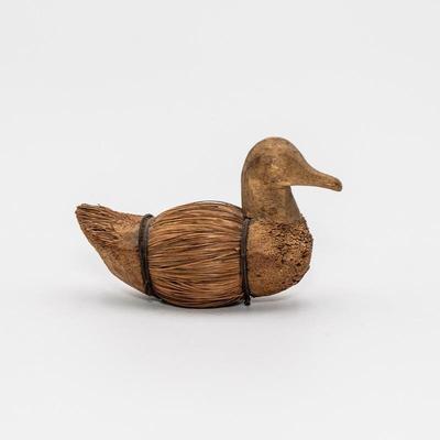 Handmade Vintage Folk Art Decoy Duck