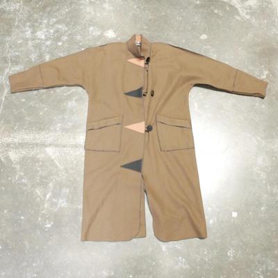 Gloria Walsh Long Brown Overcoat Size Medium