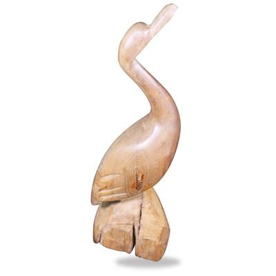 MCM Handcrafted Folk Art Duck Sculpture