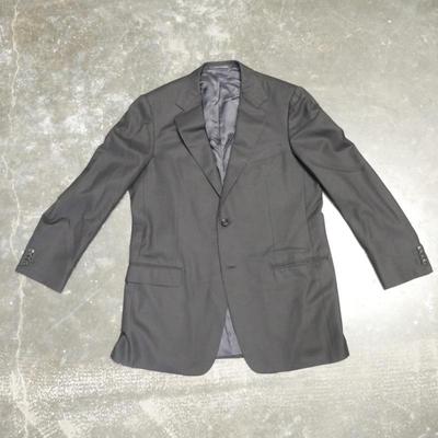 Ermenegildo Zegna Navy 15milmil15 Wool Suit Coat Size XL