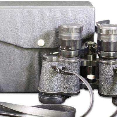 Bushnell Insta-Focus Ensign Binoculars with Case and Strap