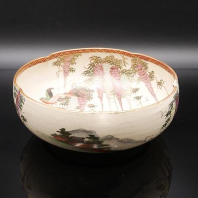 Antique Hand-Painted Satsuma Bowl
