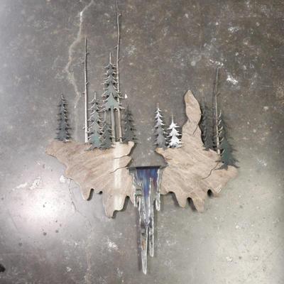 Donnie Warner Steel Wall Sculpture