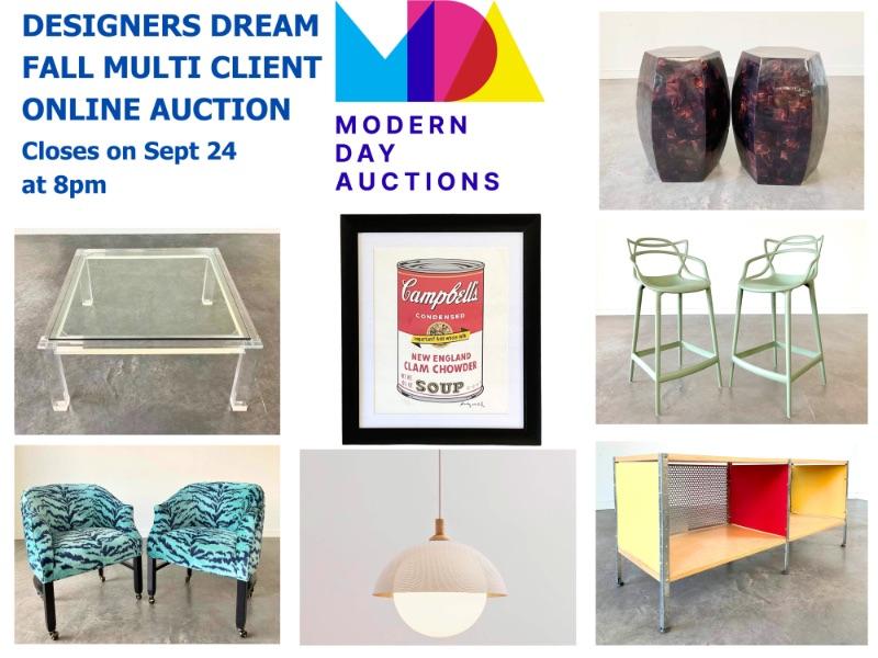 DESIGNER DREAMS FALL MULTI CLIENT ONLINE AUCTION By Modern Day Auctions