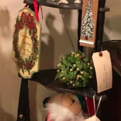curio shelf $30
58" high
