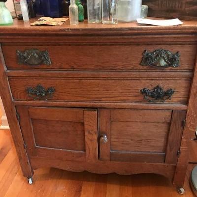 wash stand $125
33 X 19 X 35"