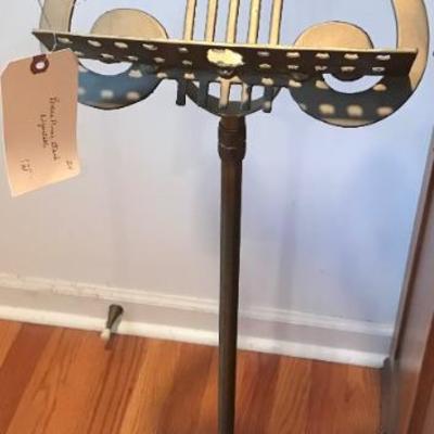 brass music stand $125