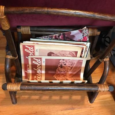 magazine rack $25