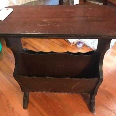 magazine table $24
24 X 12 X 24