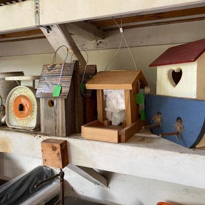 Assortment of Bird houses
